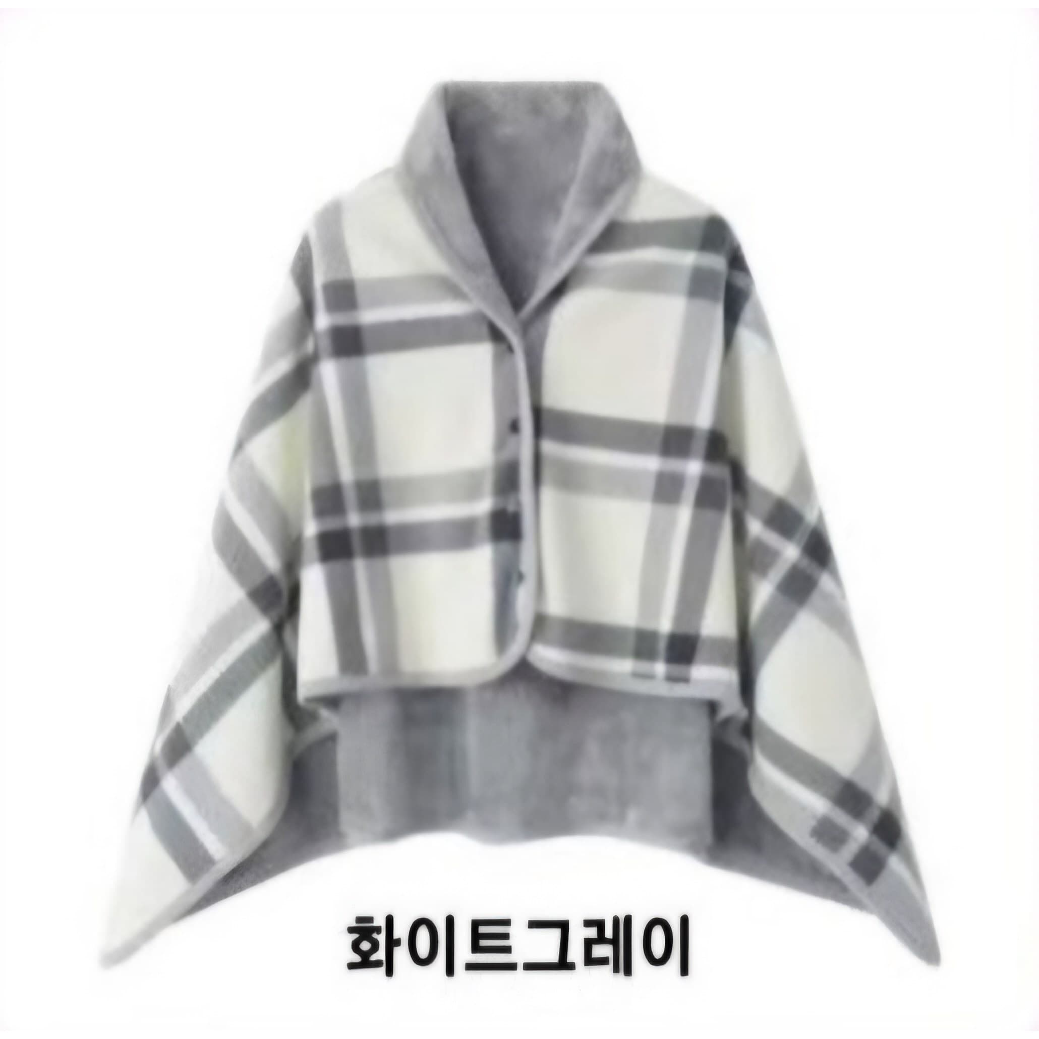 포근한 어깨 무릎 담요 양면 극세사