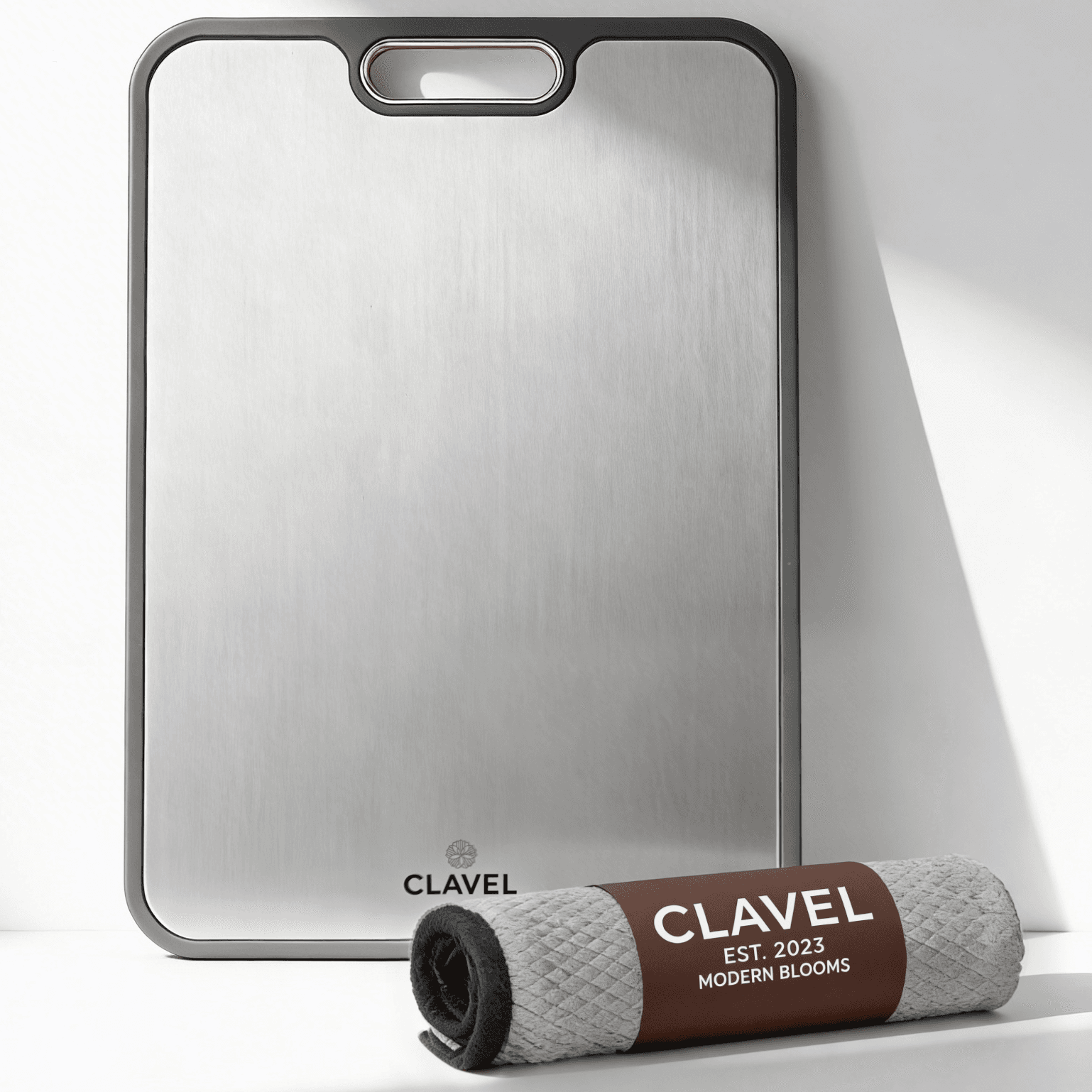 CLAVEL 304 스텐 양면 도마