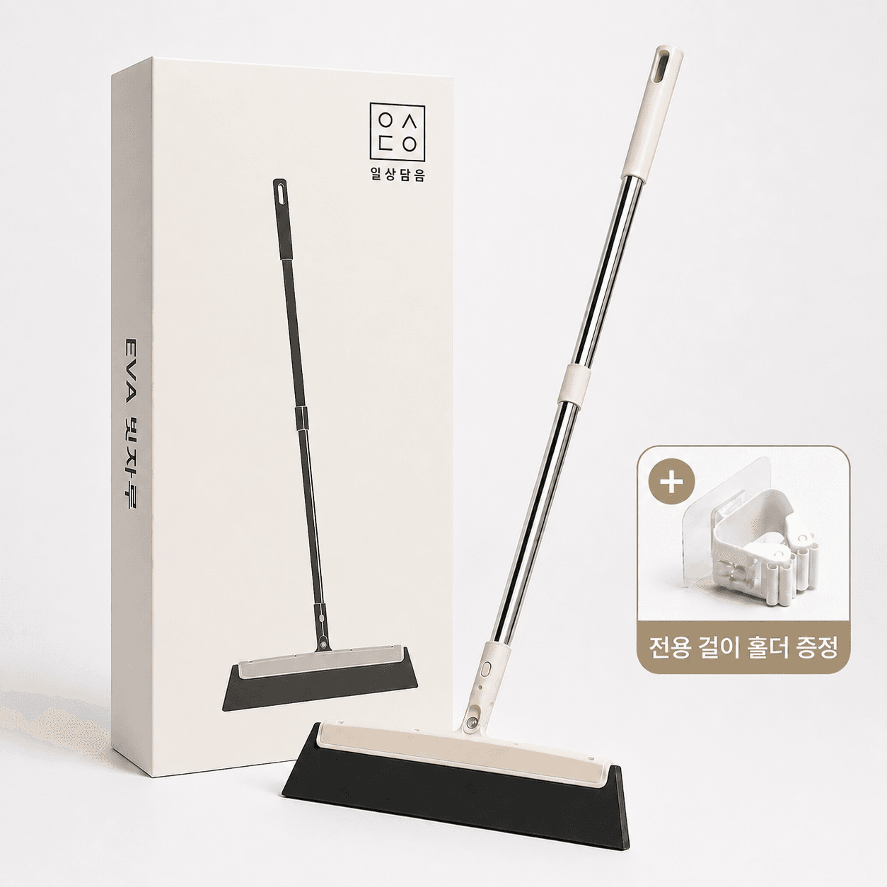 일상담음 EVA 실리콘 빗자루 욕실 고무 빗자루