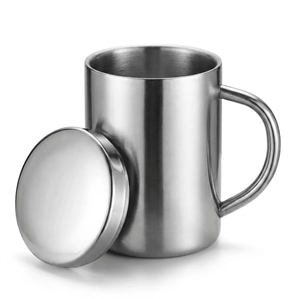 퍼시필러 위생적인 물컵 머그컵 스테인리스 스틸 304 300ml
