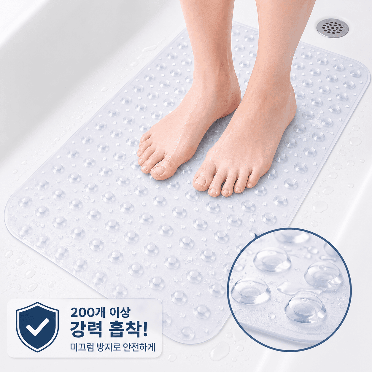 리엔토 욕실 미끄럼방지매트 욕실매트