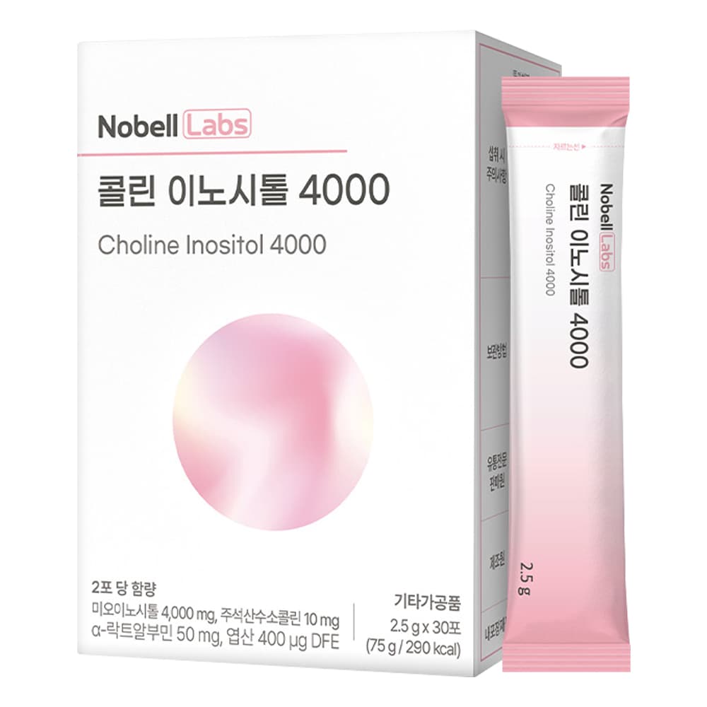 노벨랩스 콜린 이노시톨 4000 30회분, 1박스