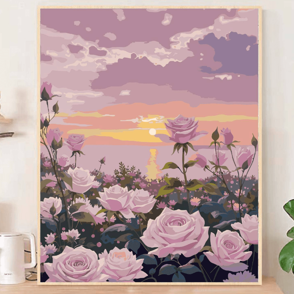 바기바기 집중력 DIY 꽃 명화 그리기 30 x 40cm